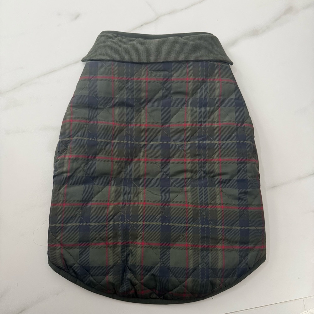 Mark and Graham Plaid Sherpa Dog Jacket
